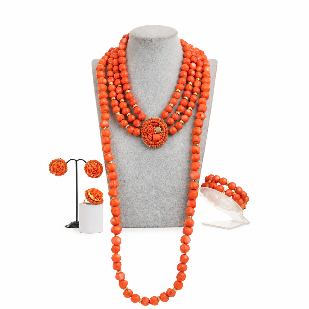 Olori Coral Jewelry Set