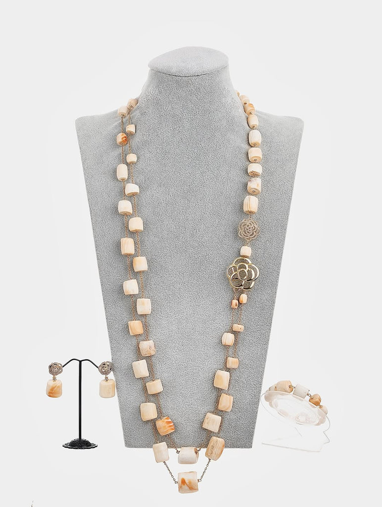 Rolake Coral Necklace Set